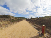 Punto kilométrico 14 de la etapa Ojos Negros (Minas de Sierra Menera) – Santa Eulalia