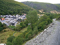 Vista del municipio de Guimará