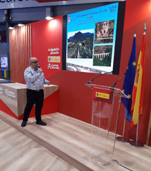 Ramón Rius i Llop, técnico del área de turismo del Consell Comarcal de la Terra Alta