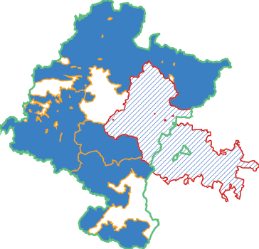 Mapa de la Comunidad de Navarra