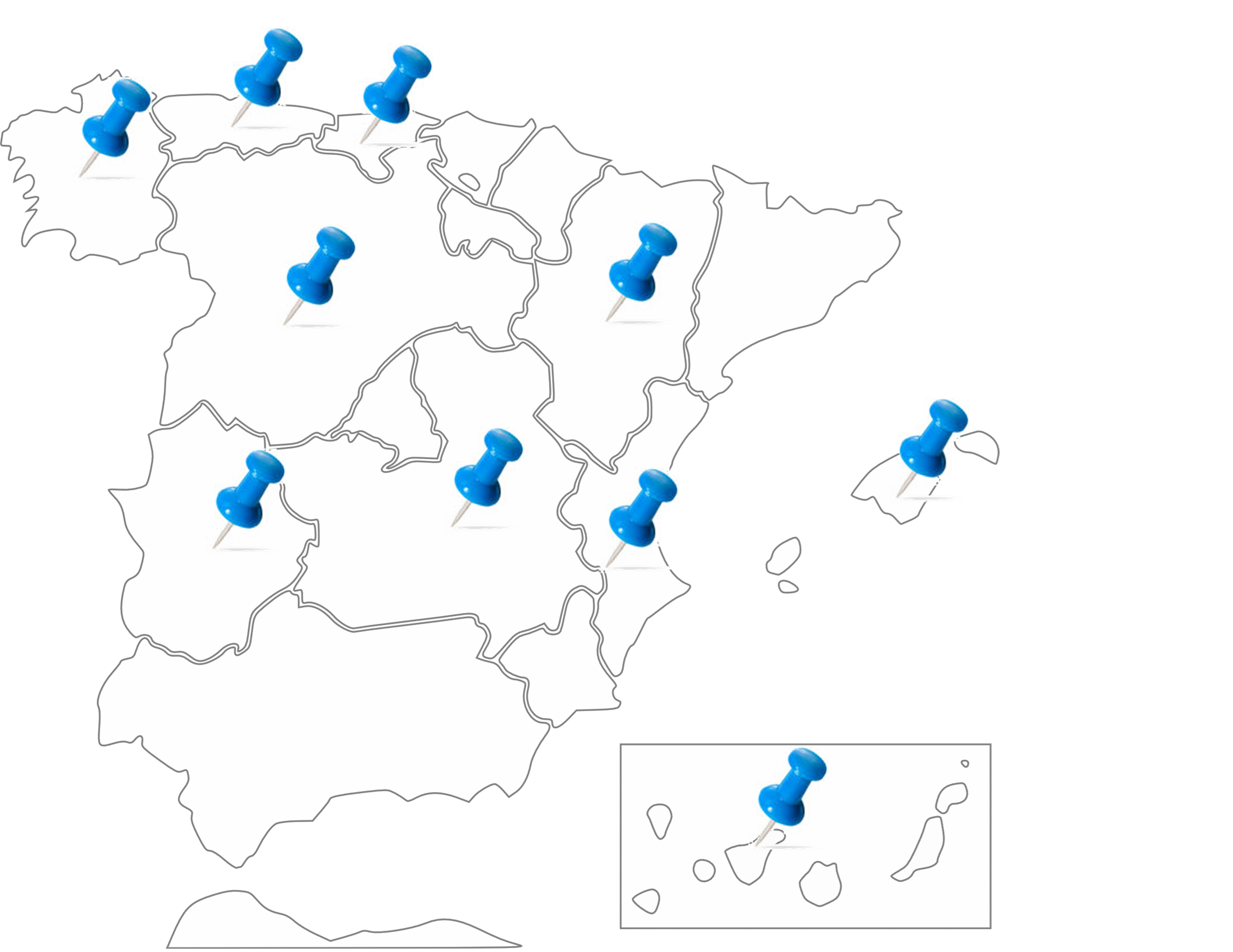 Mapa CCAA