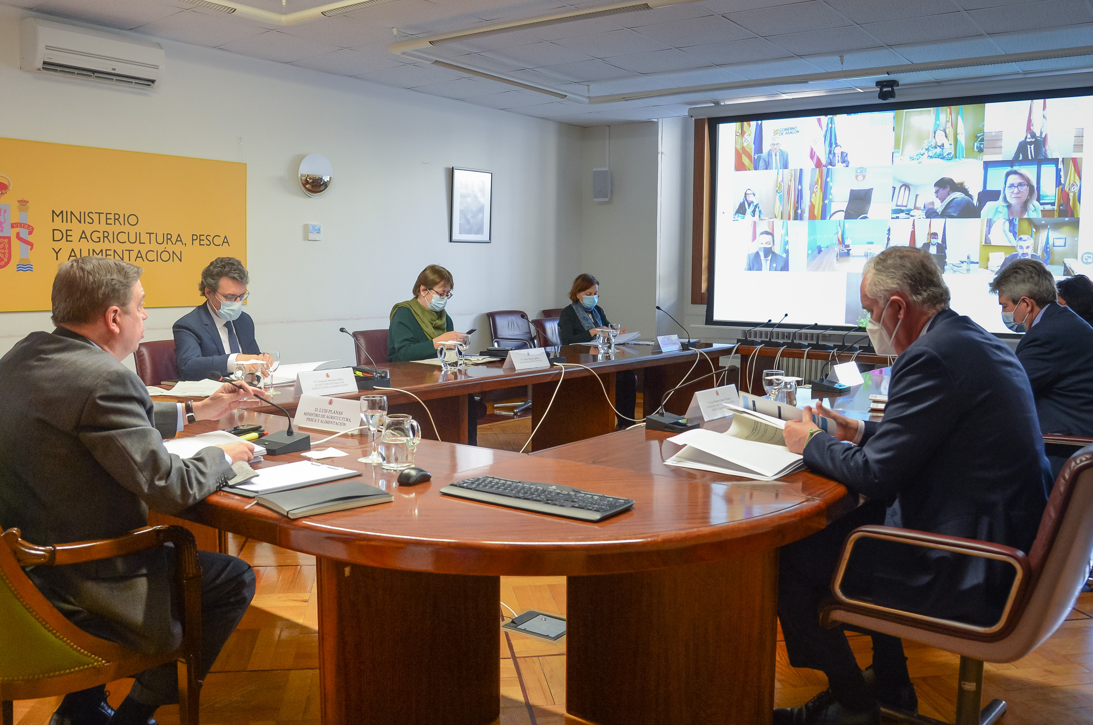 Luis Planas destaca que 13 países se han sumado a la declaración de España de solicitar fondos adicionales para el sector del vino