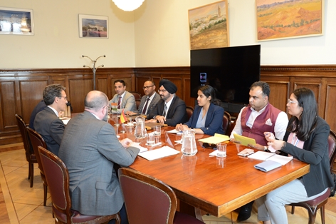 El secretario general de Agricultura se reúne con una delegación de India foto 2