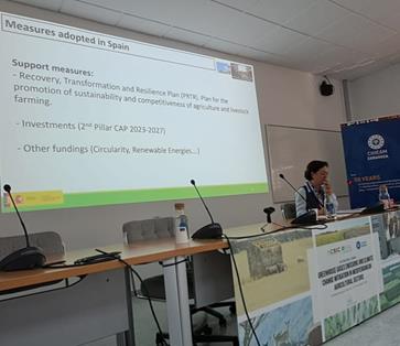 Hoy, en Zaragoza, en un seminario internacional sobre mitigación del cambio climático en los sistemas agrarios   foto 2