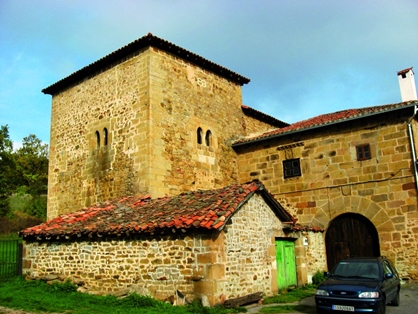 Casa fuerte en la localidad de Bárcena de Ebro