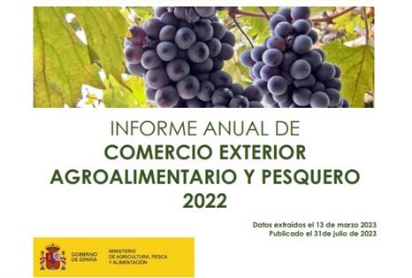 Publicado el Informe Anual de Comercio Exterior 2022 del Ministerio de Agricultura, Pesca y Alimentación 