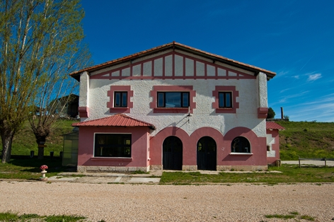 Antigua estación de Hontoria del Pinar