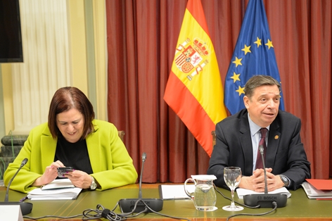 El ministro Planas detalla a Cooperativas Agro-alimentarias las propuestas que defenderá España en el Consejo de Ministros de la UE foto 5