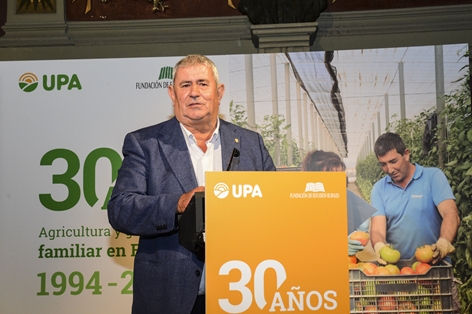 Hoy, en la presentación del Anuario 2023 de la Unión de Pequeños Agricultores y Ganaderos (UPA) foto 4