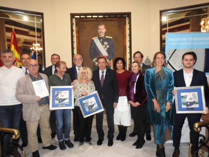 Hoy, durante los VI Premios Periodismo y Sector Pesquero Español 