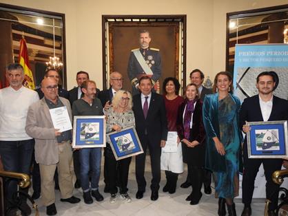 Hoy, durante los VI Premios Periodismo y Sector Pesquero Español foto 3