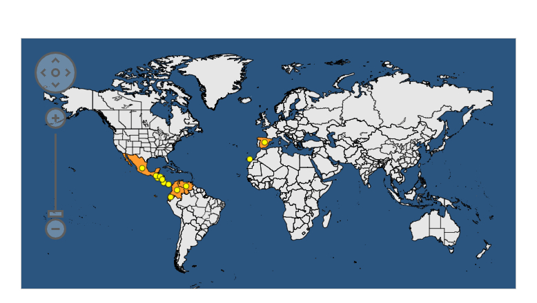 Tecia solanivora distribution map 2019 EPPO