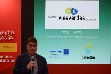 Àngel Planas, gerente del Consorci de les Vies Verdes de Girona 
