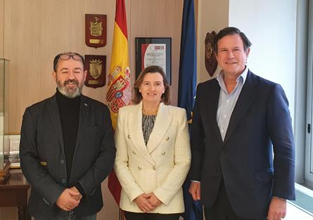 La secretaria general de Pesca se reúne con el presidente de la Federación Nacional de Cofradías de Pescadores y con el secretario general de la Confederación Española de Pesca  