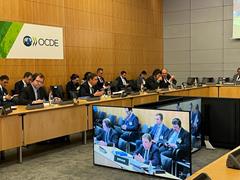 
				
			
				En la reunión ministerial del Comité de Agricultura de la OCDE, en París
			
				