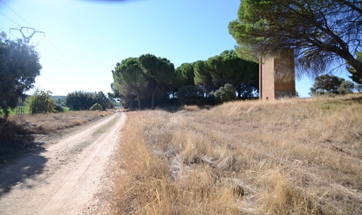 El camino termina en el límite provincial entre Albacete y Cuenca