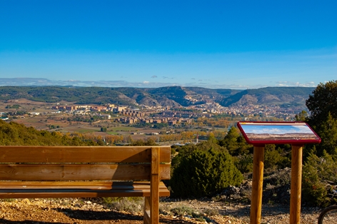 Vistas de Cuenca desde el mirador homónimo