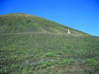 Monumento a Miguel de Unamuno en la ladera de la Montaña Quemada