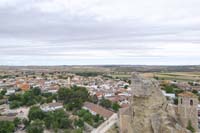 Panoramic view of Fuentidueña de Tajo, from de castle viewpoint