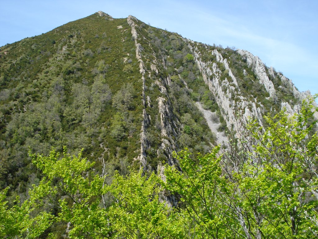 Crestas verticales del pico Peiró