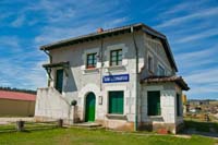 Antigua estación de San Leonardo de Yagüe