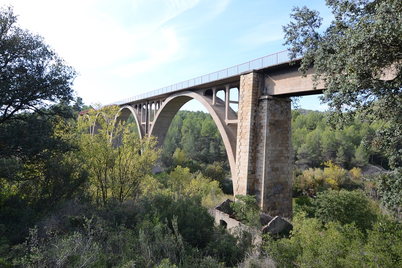 Viaducto río Algás