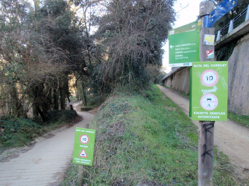 Ruta alternativa a Girona