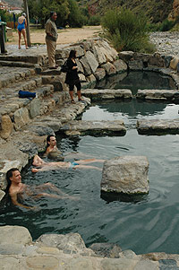 Baños públicos de aguas termales en Arnedillo