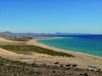 Las playas de Sotavento se consideran entre las mejores de Fuerteventura