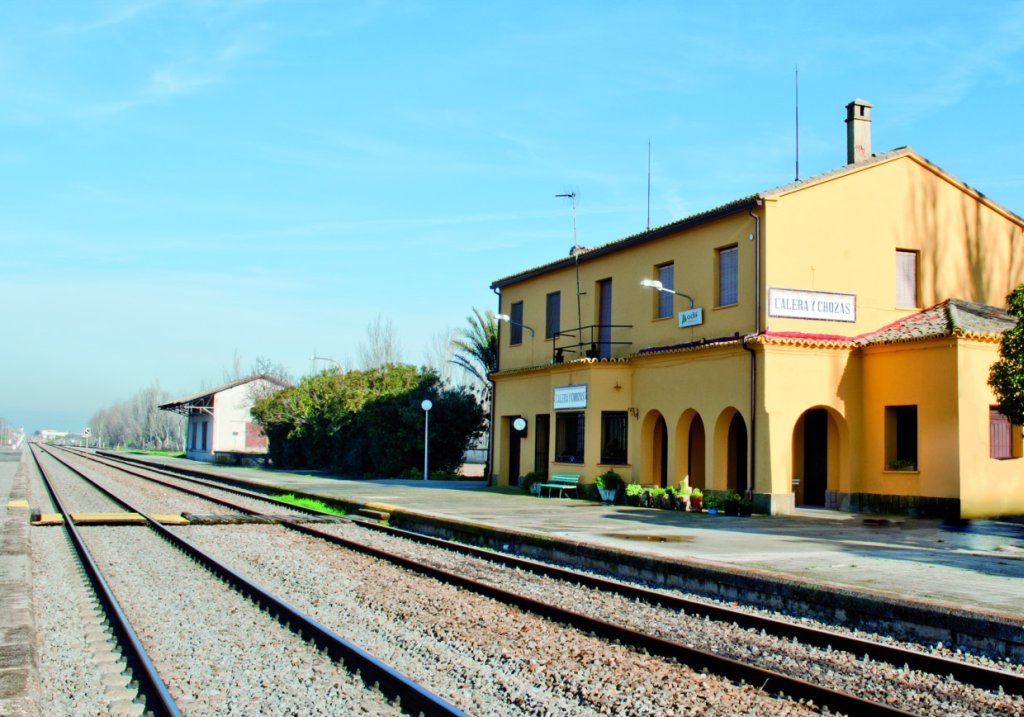 Antigua estación de Calera y Chozas