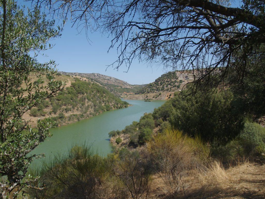 Vista del río Tajo desde el Camino