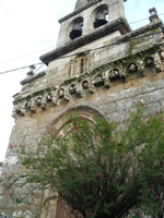 Frontal de la Iglesia de San Martiño en Loiro