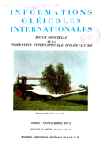 Informations oleicoles internationales : revue officielle de la Federation Internationale d'Oleiculture. -- Madrid : FIO, 1958-1984
