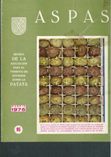 ASPAS de la patata / Asociación para el Fomento de Estudios sobre la Patata. -- Madrid : La Asociación, 1968-1977