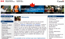 Canadá. Agence canadiènne d’inspection des aliments