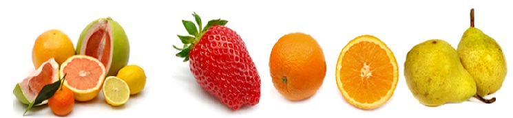 frutas pequeñas