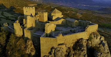 Camino Natural de la Hoya de Huesca. Castillo de Loarre